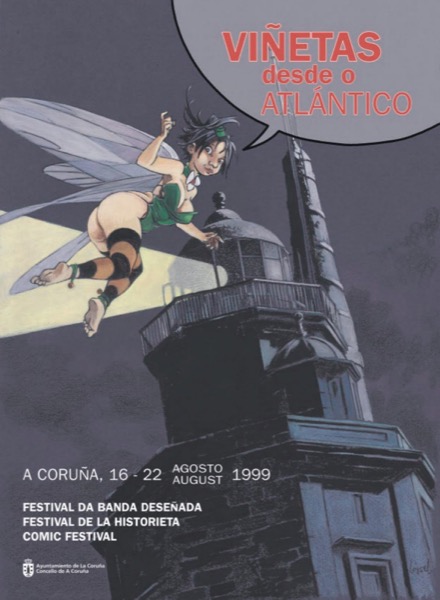 Cartel Viñetas desde o Atlántico 1999