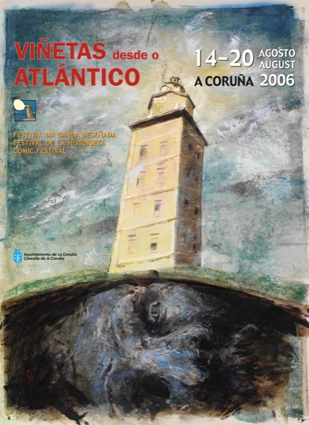 Cartel Viñetas desde o Atlántico 2006