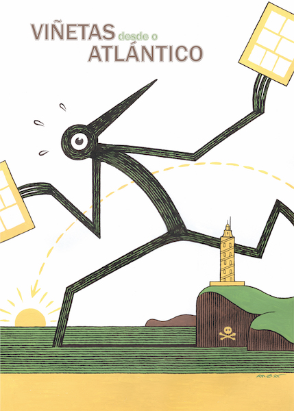 Cartel Viñetas desde o Atlántico 2014