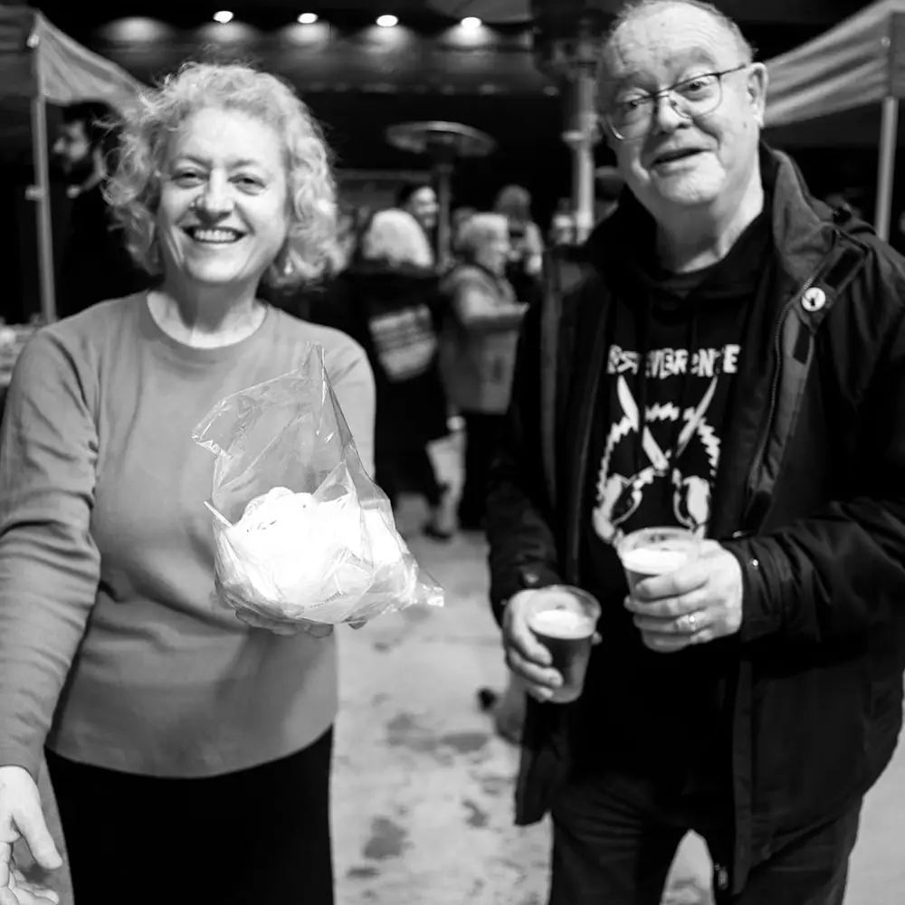 Encarna Revuelta e Carlos Azagarra