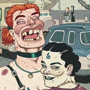 Ilustración de David Cooper