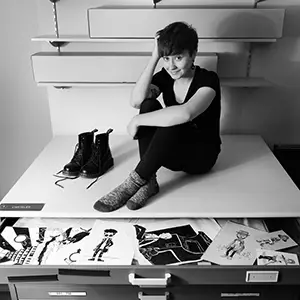 Retrato de Paula Esteban