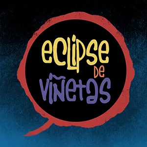 Composición de texto de eclipse de viñetas