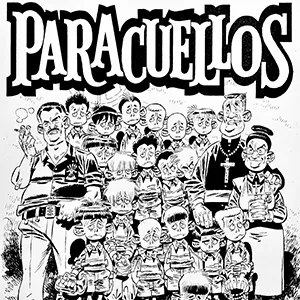 Ilustración de personaxes relacionado con Paracuellos