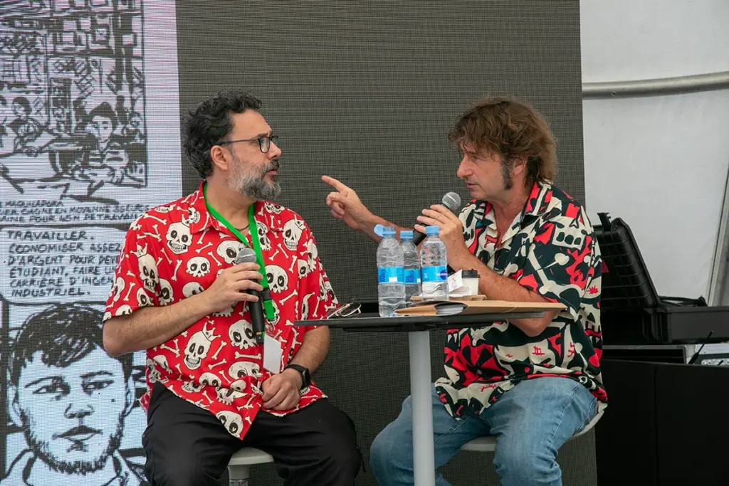 Troubs nunha entrevista de Viñetas desde o Atlántico
